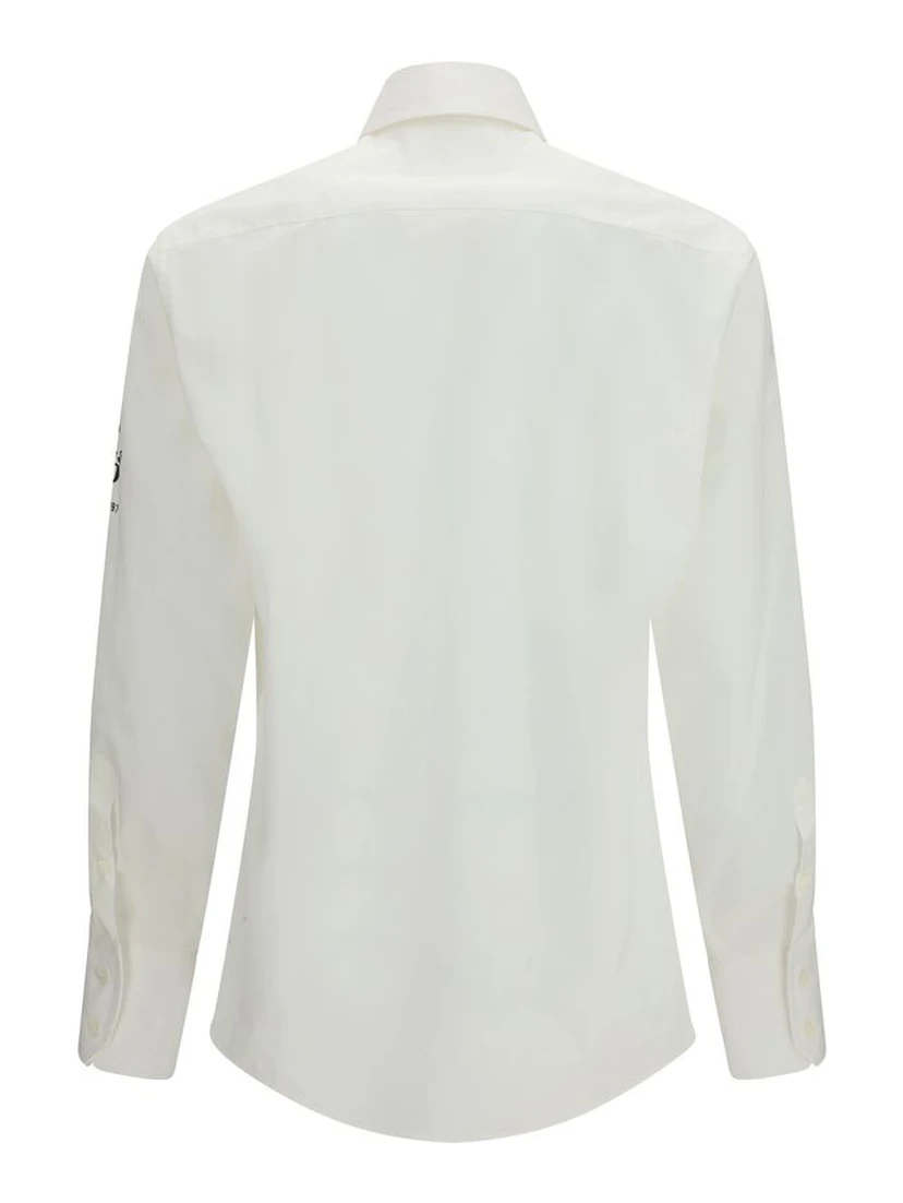 White Cotton Dress Shirt
