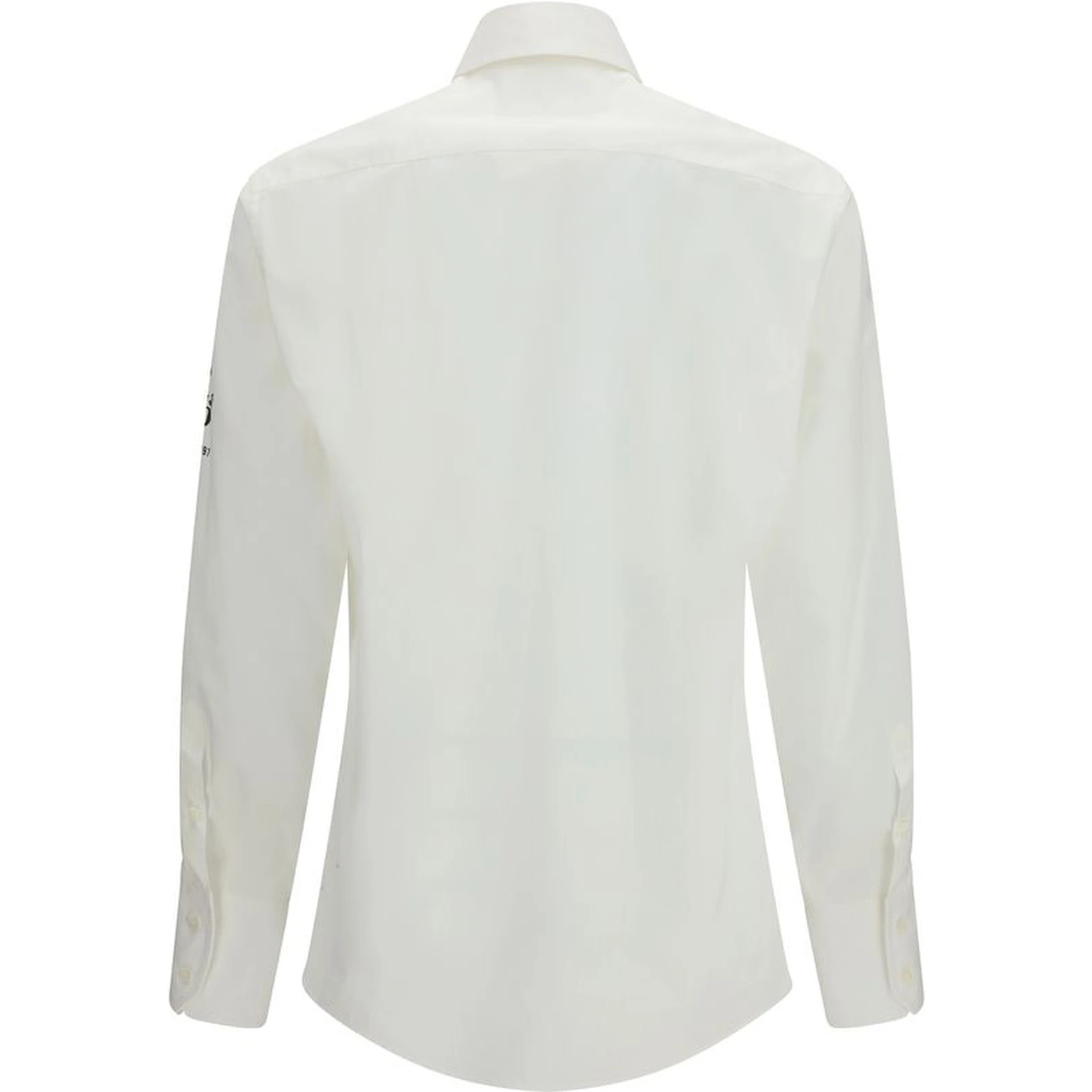 White Cotton Dress Shirt