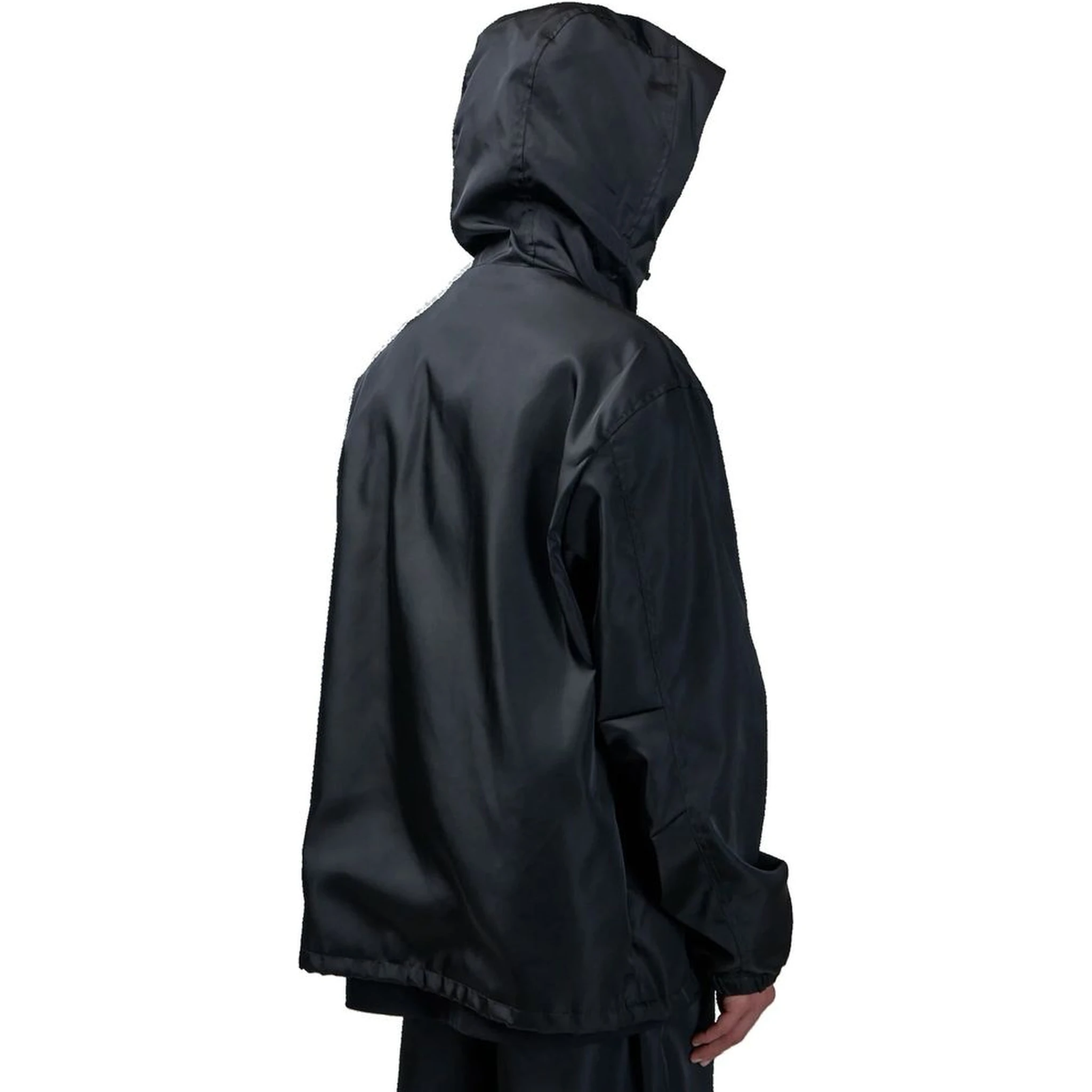 Black Nylon Shell Jacket
