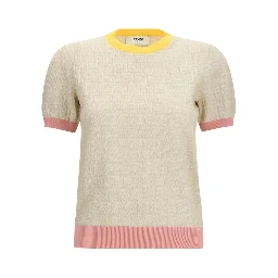 Beige Cotton Sweatshirt
