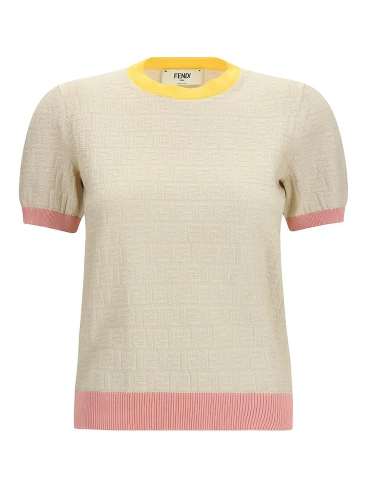 Beige Cotton Sweatshirt