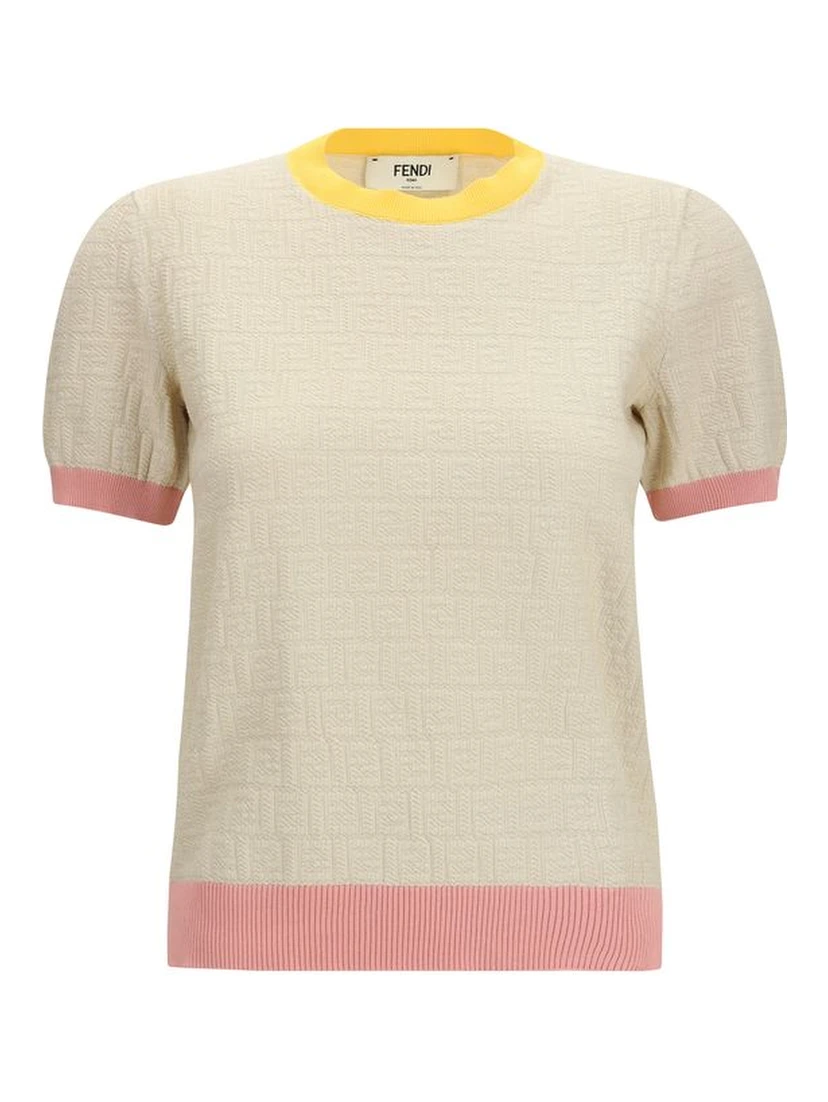 Beige Cotton Sweatshirt