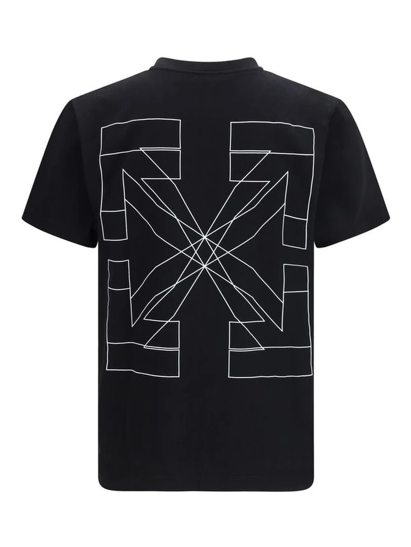 Black Cotton T-Shirt
