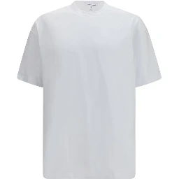 تي شيرت قطني أبيض