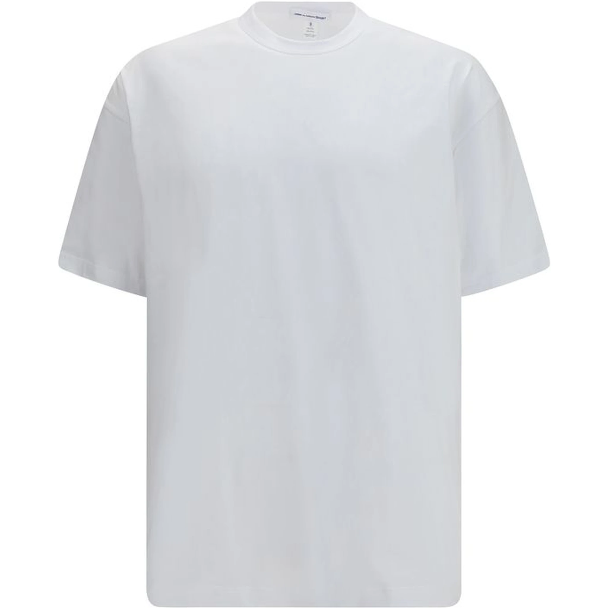 تي شيرت قطني أبيض