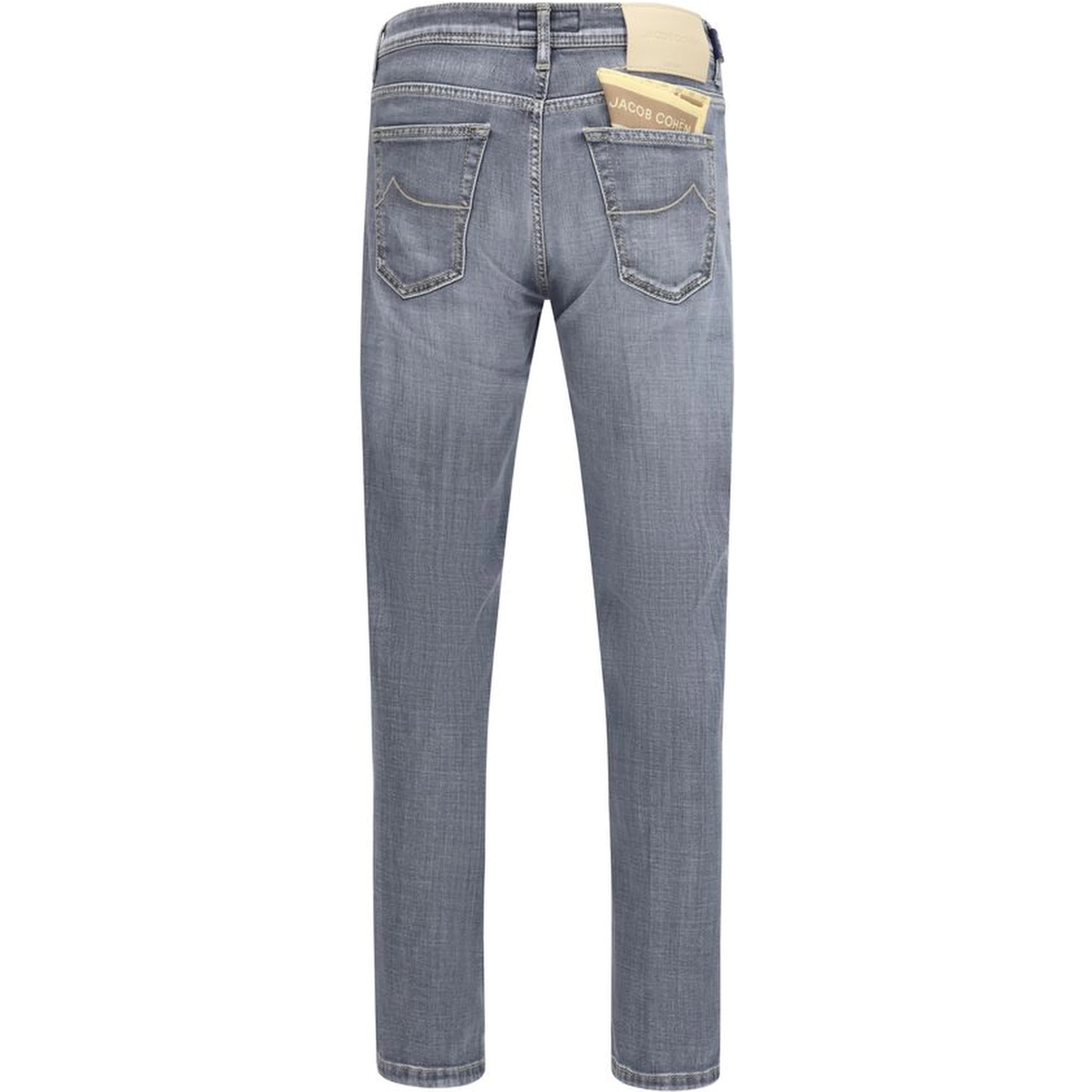 Blue Cotton Slim Fit Jeans