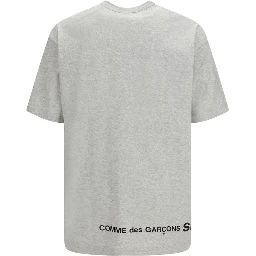 تيشيرت قطني رمادي