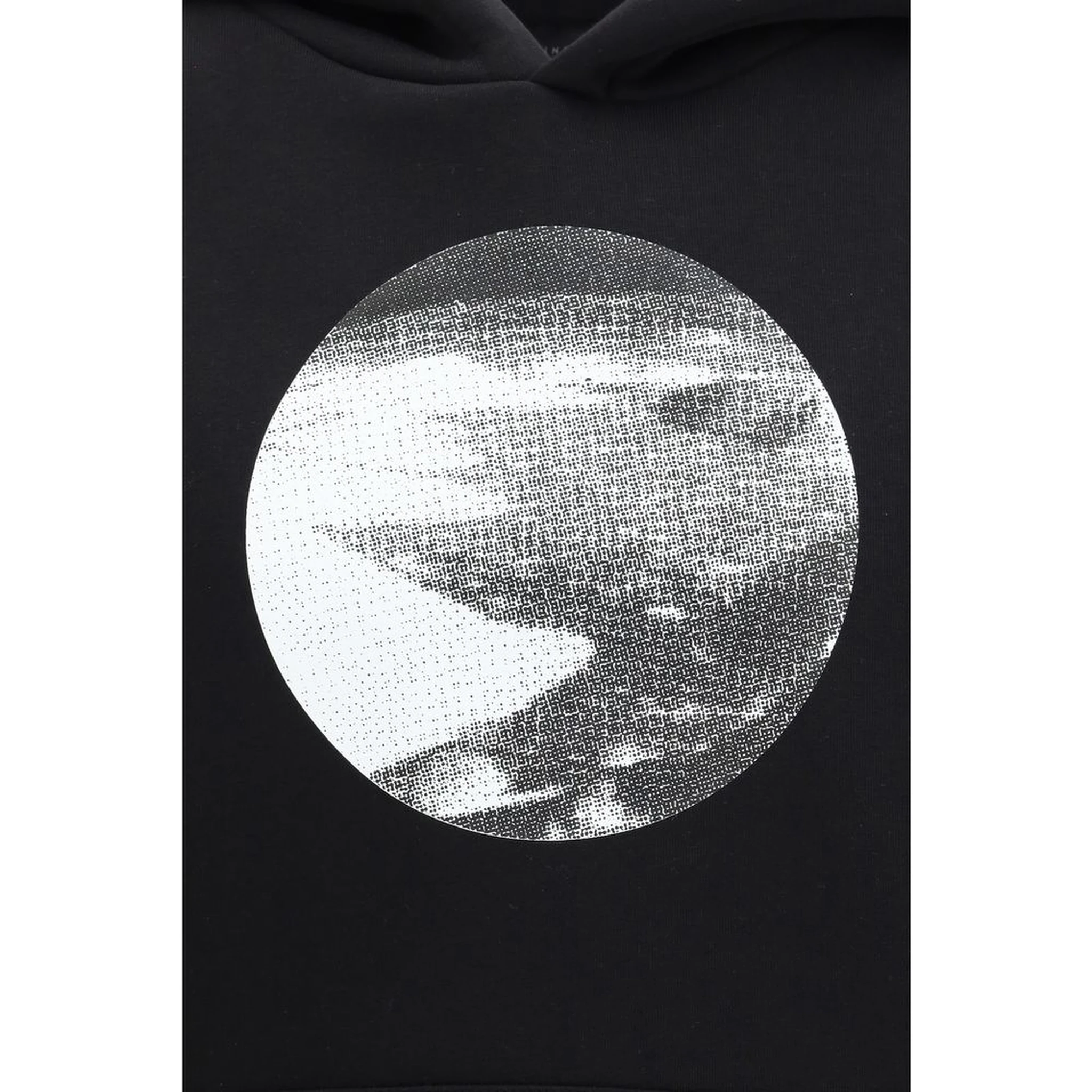 Black Cotton Sweatshirt