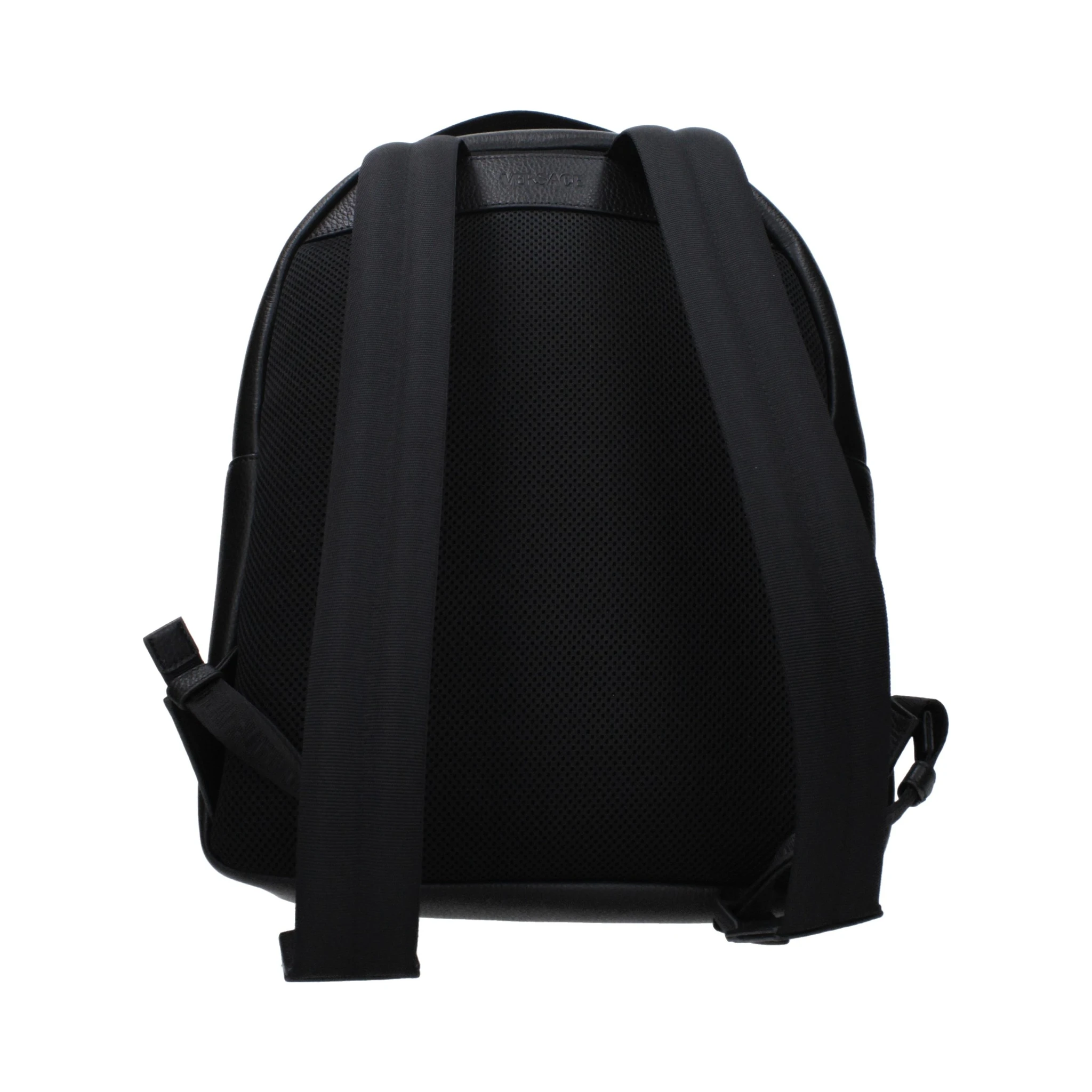 حقيبة ظهر جلدية سوداء