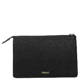 حقيبة يد جلدية سوداء