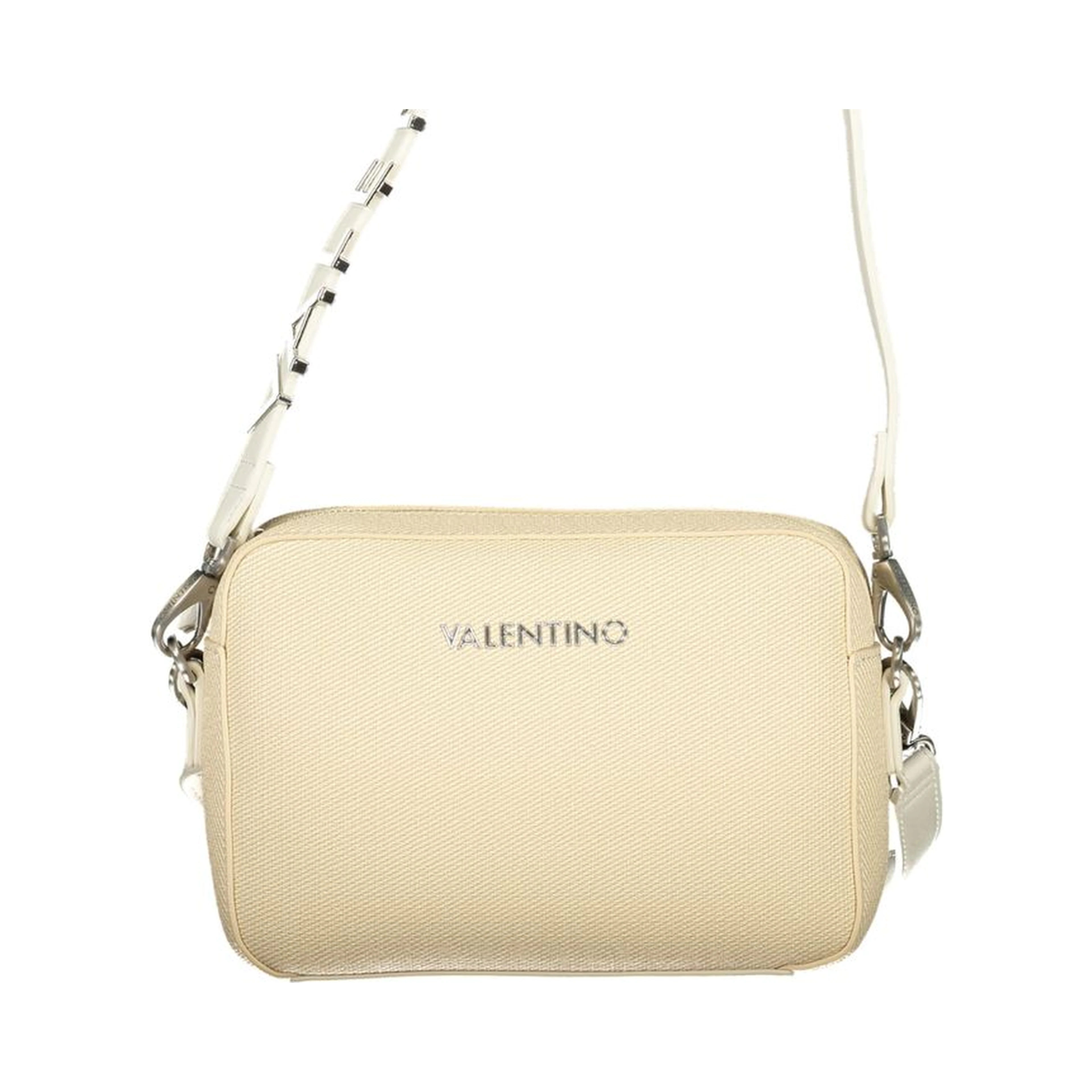 Beige Polyethylene Handbag