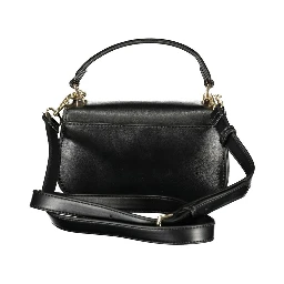 حقيبة يد من البولي إيثيلين الأسود