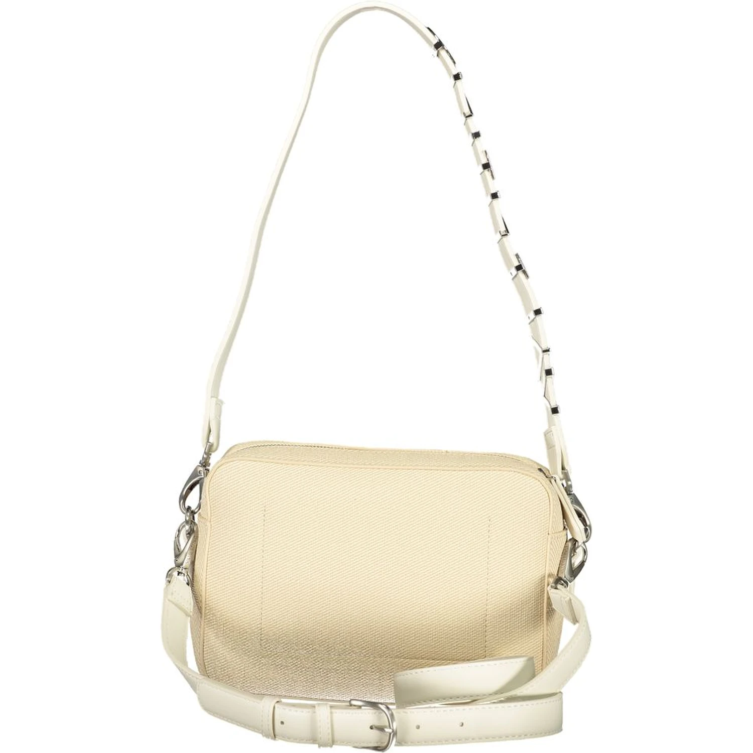 Beige Polyethylene Handbag