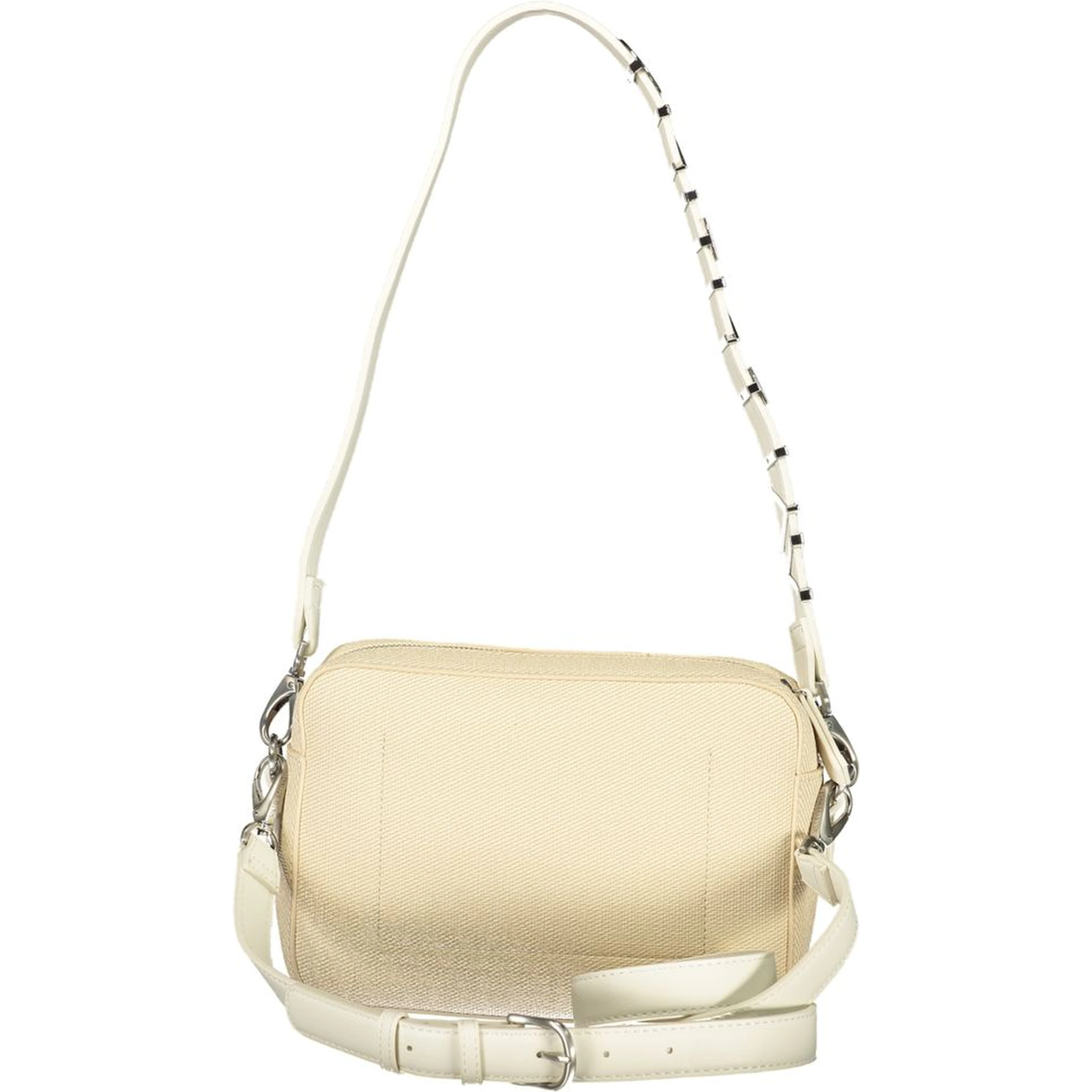 Beige Polyethylene Handbag