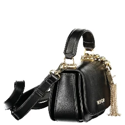 حقيبة يد من البولي إيثيلين الأسود