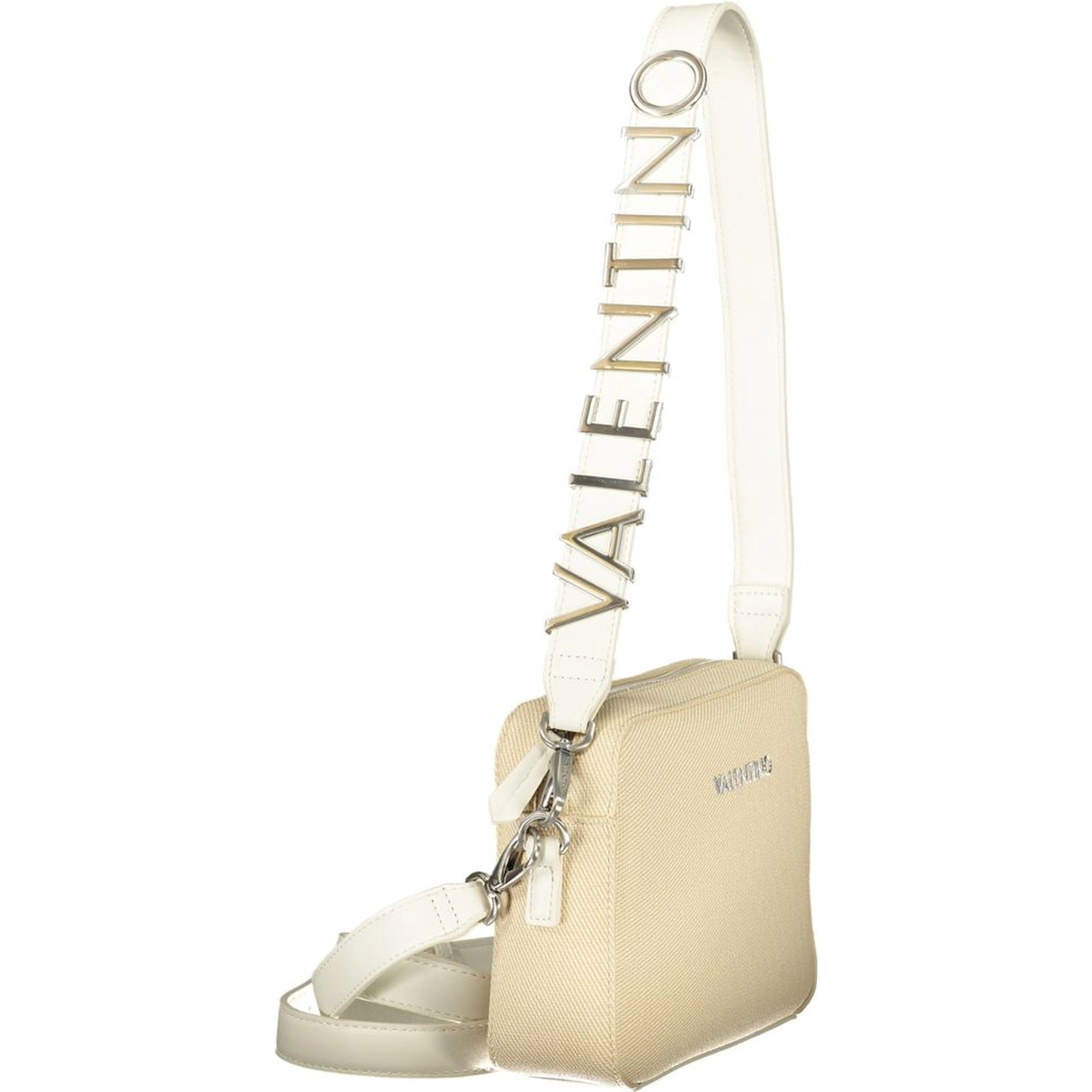 Beige Polyethylene Handbag