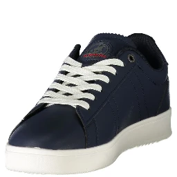 حذاء رياضي أزرق من البوليستر