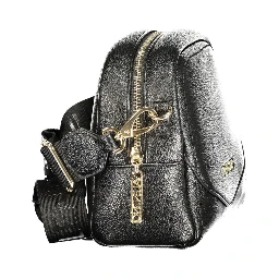 حقيبة يد من البولي إيثيلين الأسود