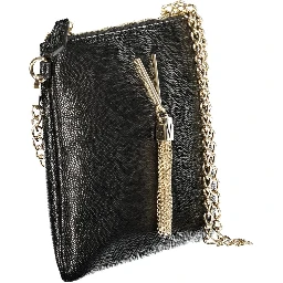 حقيبة يد من البولي إيثيلين الأسود