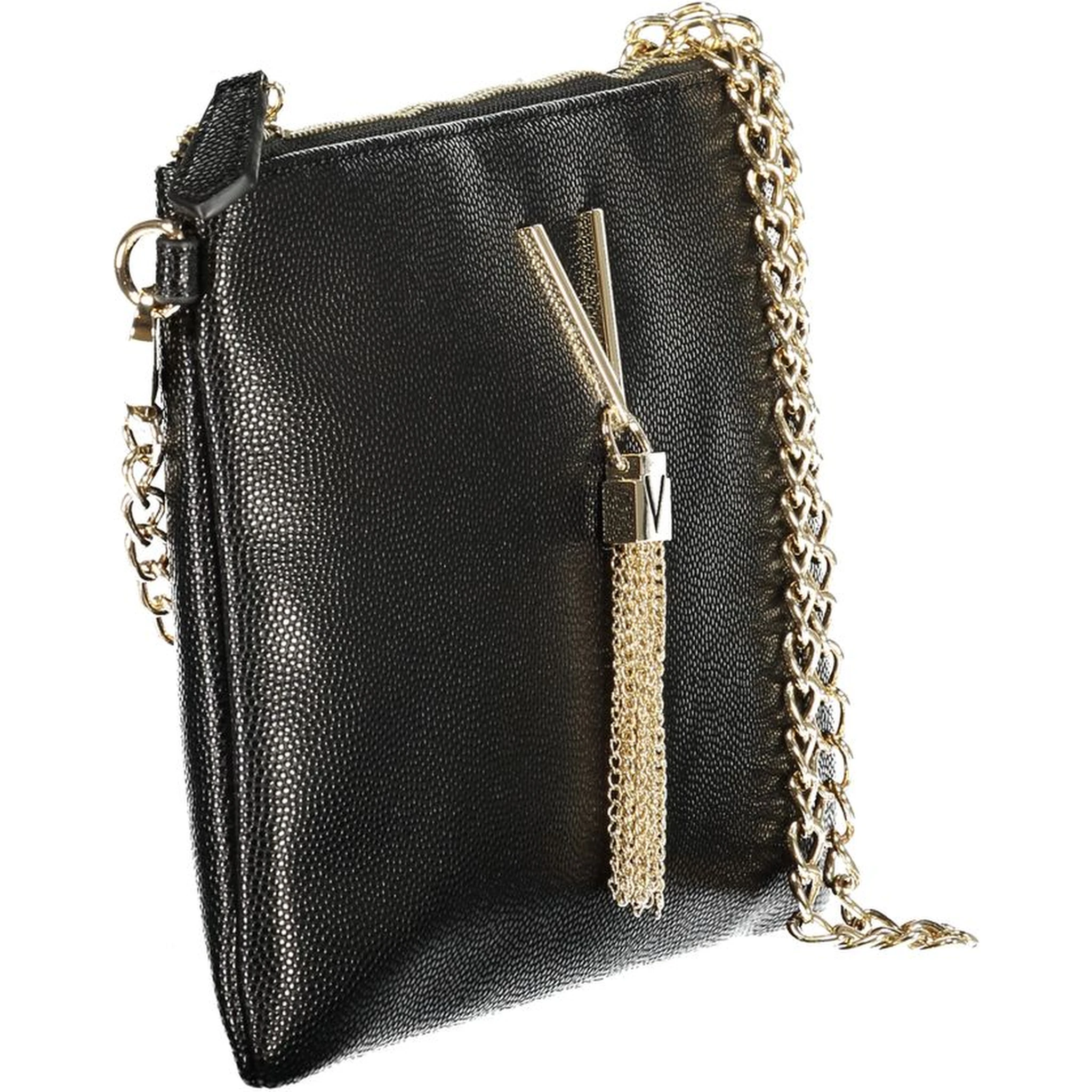 حقيبة يد من البولي إيثيلين الأسود