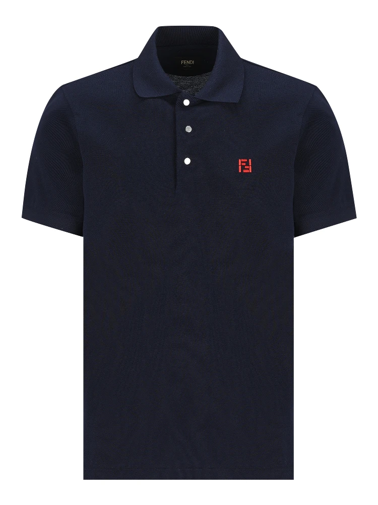 Fendi T-shirts and Polos Blue