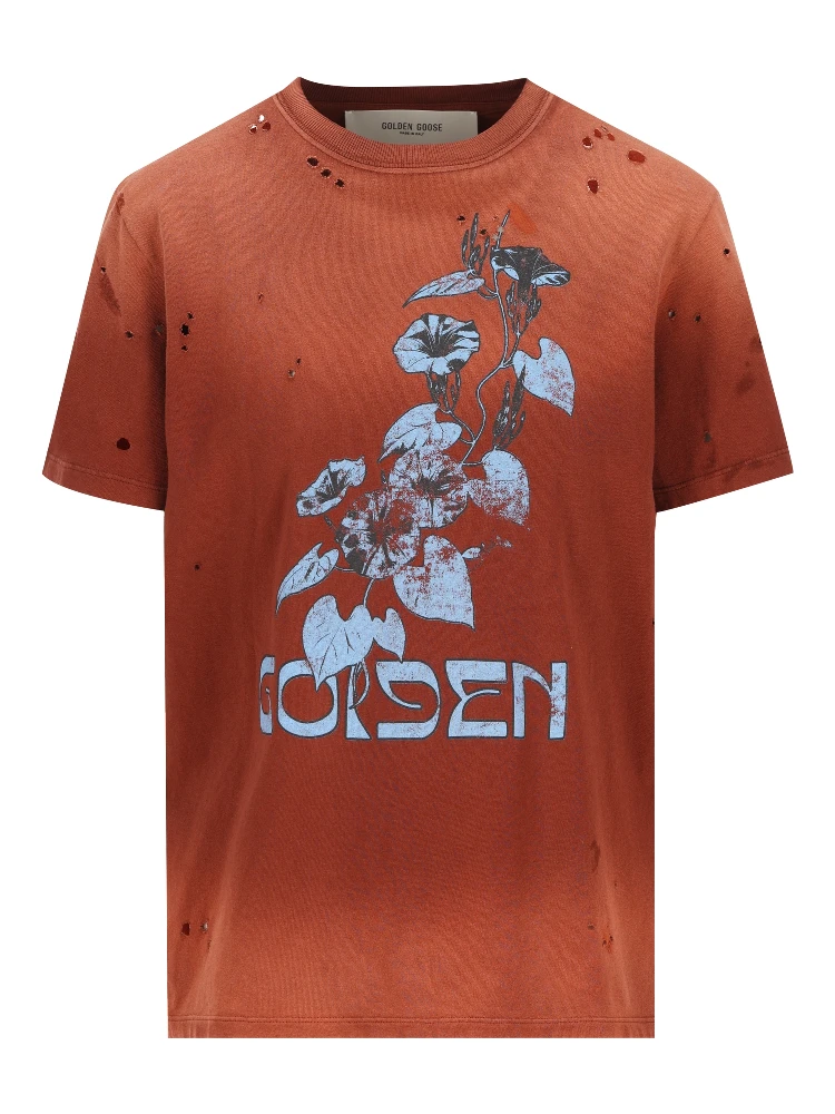 Golden Goose T-shirts and Polos Red