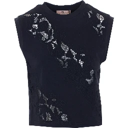 Twin-set T-shirts and Polos Black