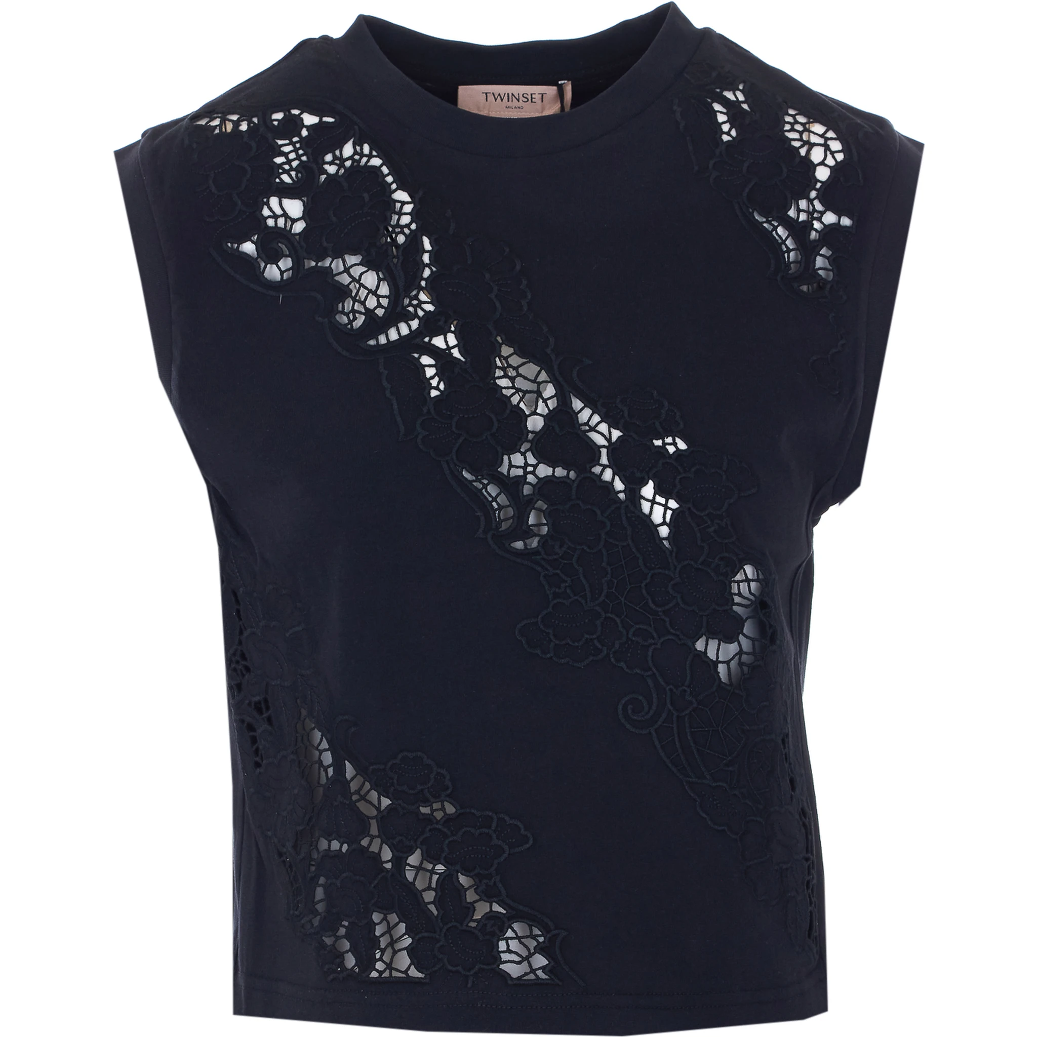 Twin-set T-shirts and Polos Black