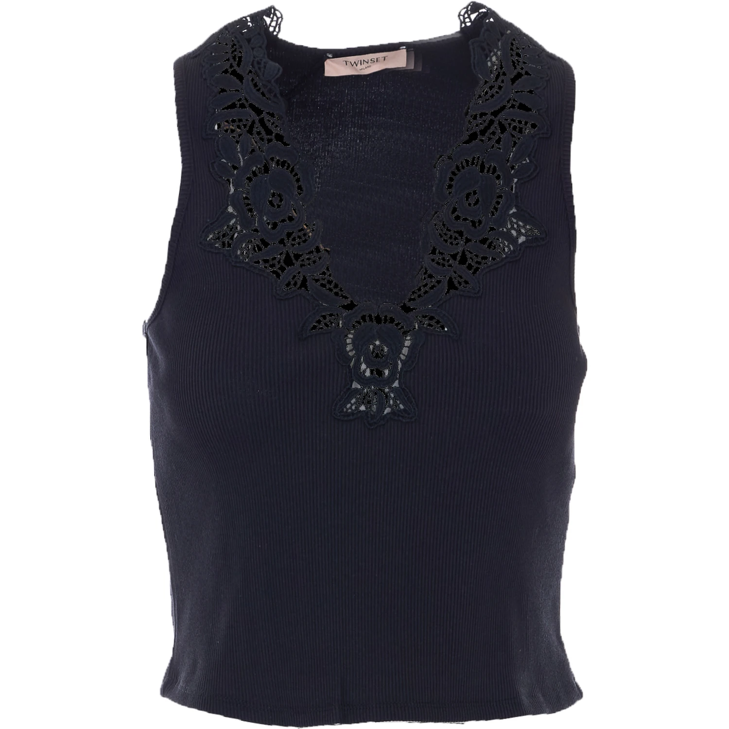 Twin-set T-shirts and Polos Black