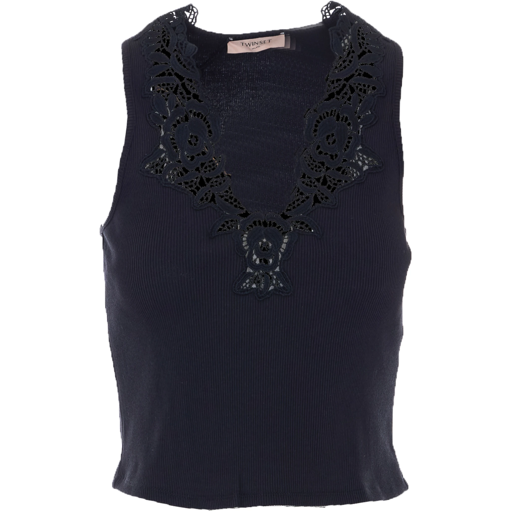 Twin-set T-shirts and Polos Black