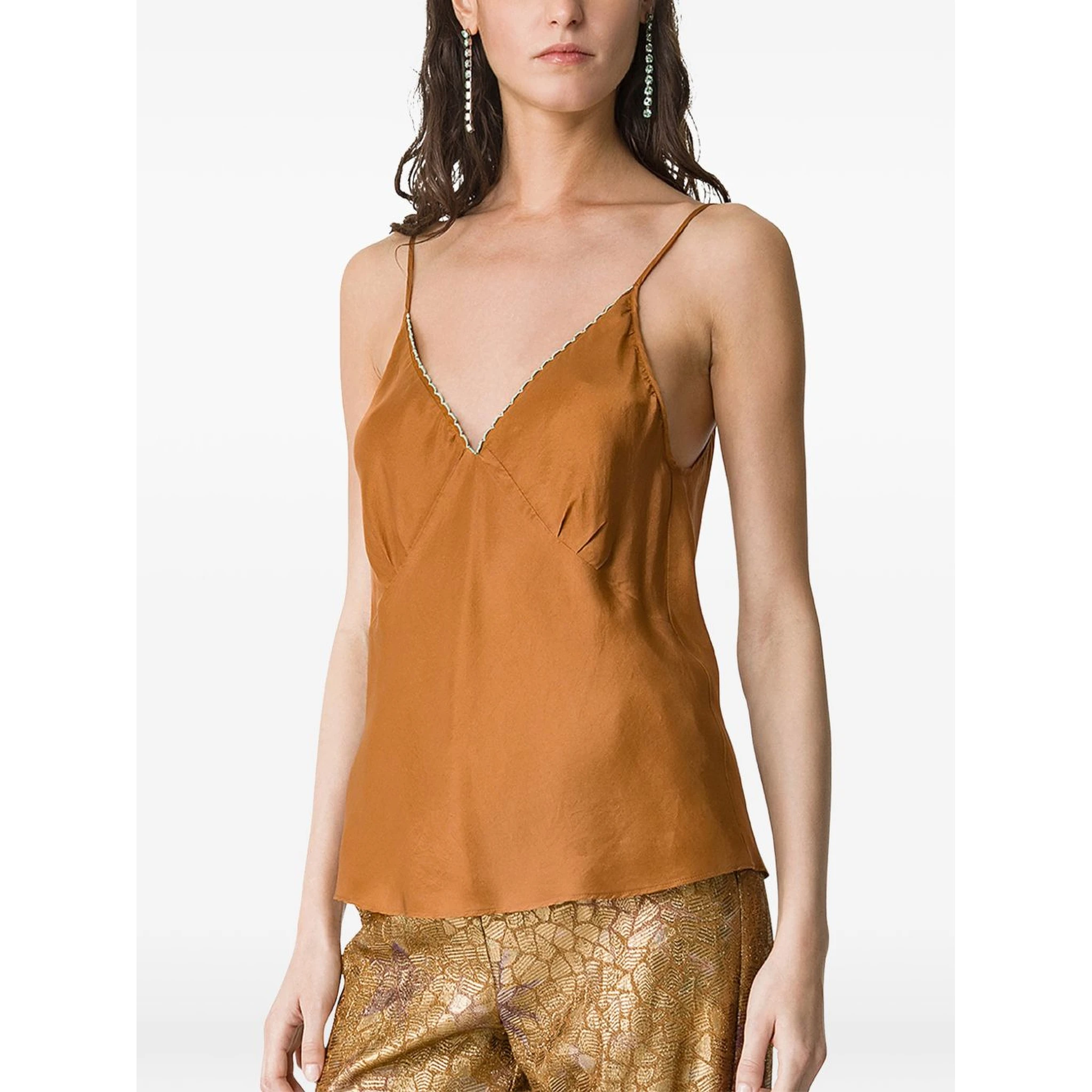 Forte Forte Top Brown