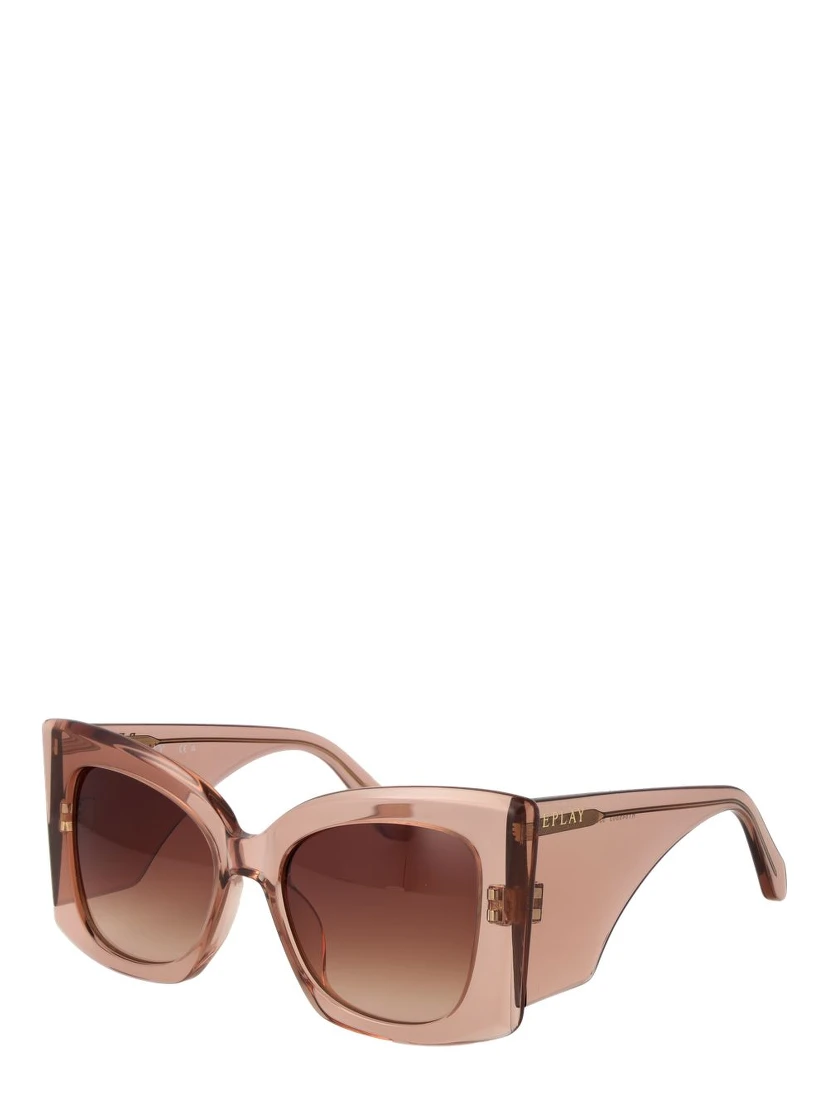 Pink Plastic Sunglasses