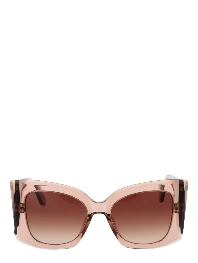 Pink Plastic Sunglasses