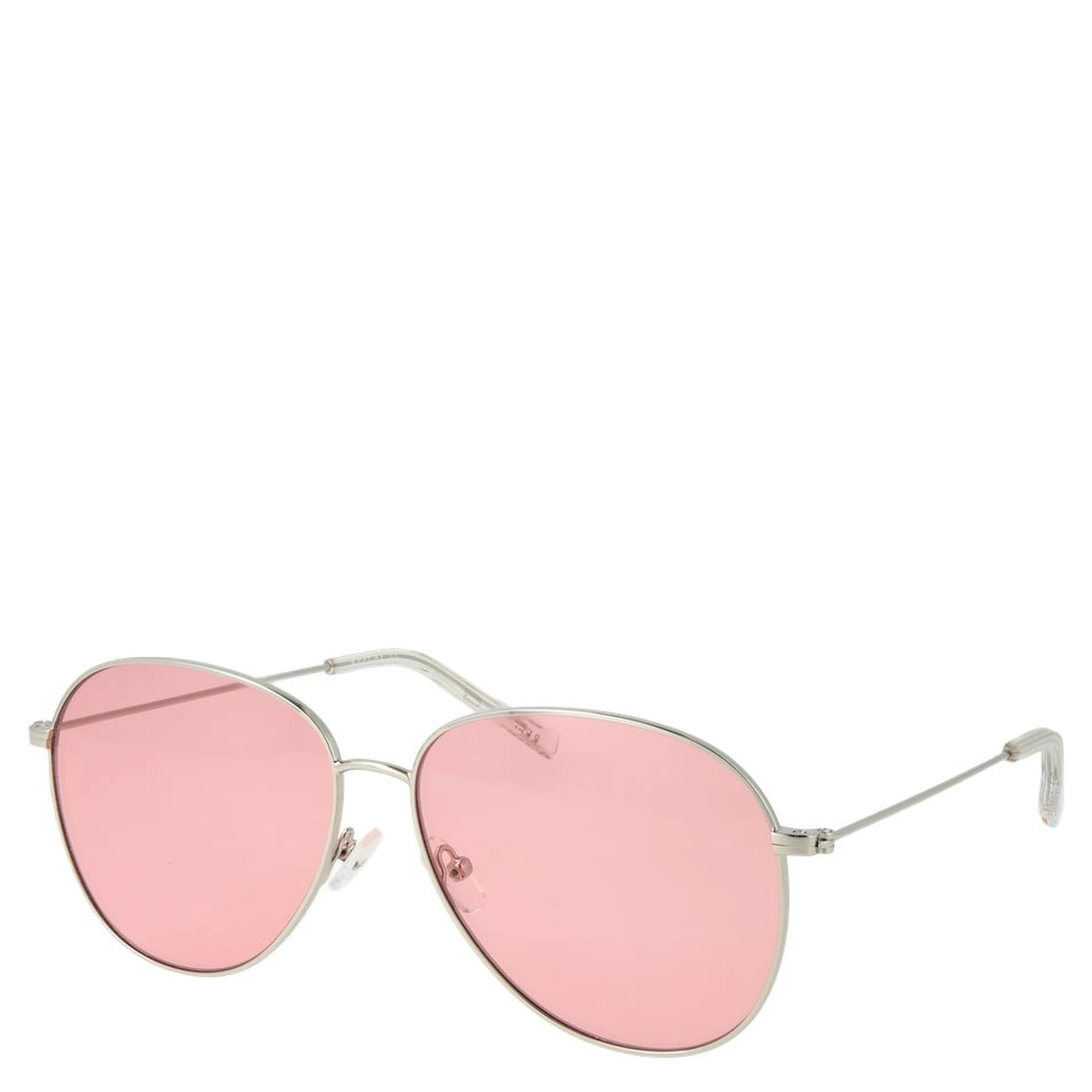 Silver Metal Sunglasses
