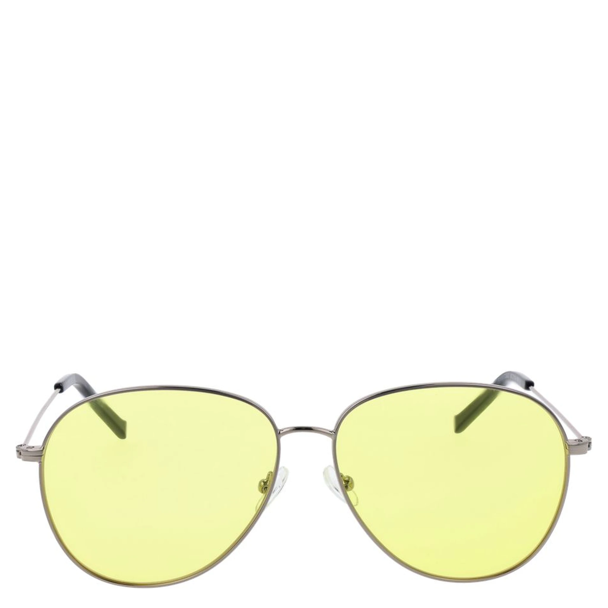 Silver Metal Sunglasses