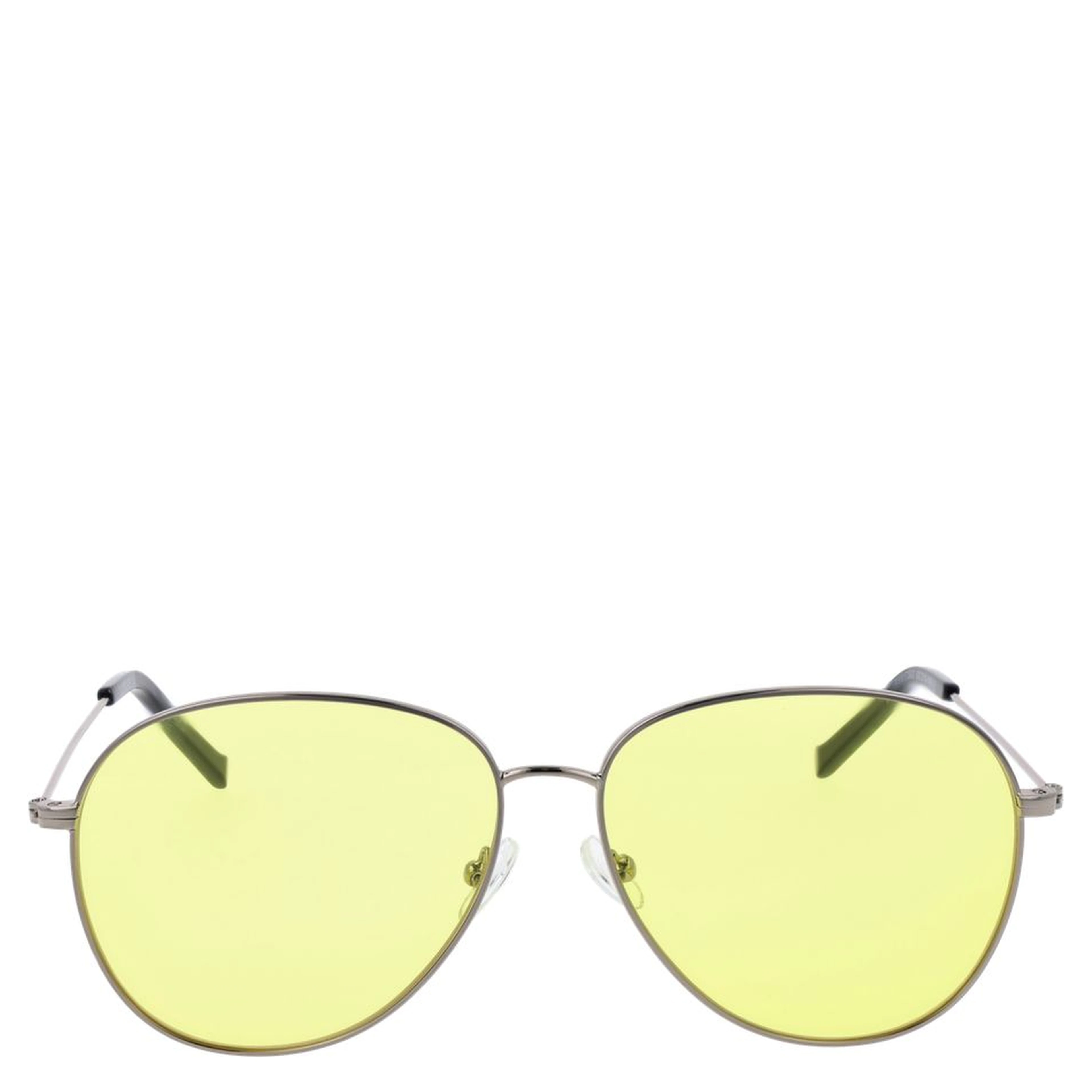 Silver Metal Sunglasses