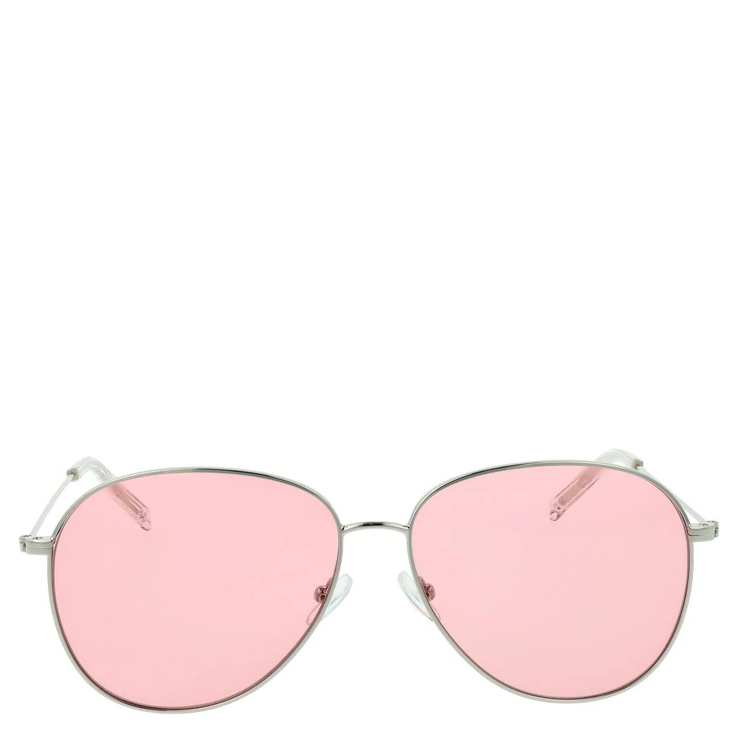 Silver Metal Sunglasses