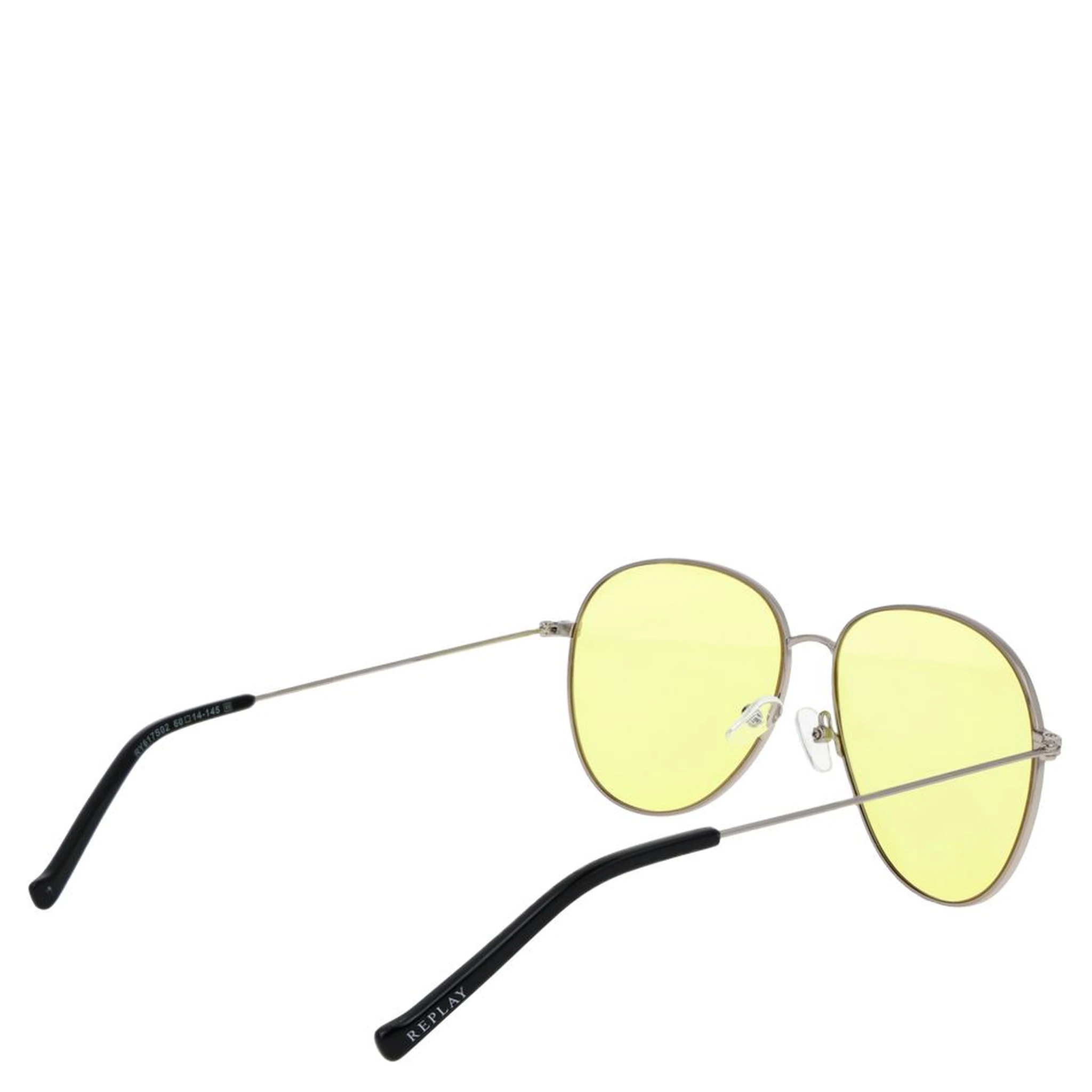 Silver Metal Sunglasses
