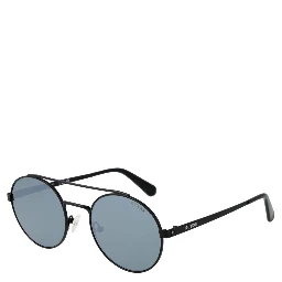 نظارات شمسية معدنية سوداء