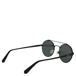 نظارات شمسية معدنية سوداء