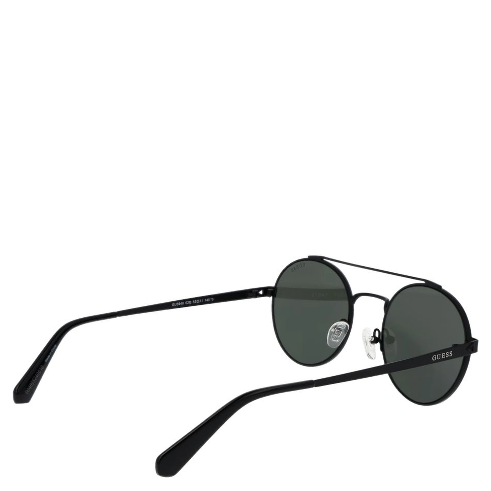 نظارات شمسية معدنية سوداء