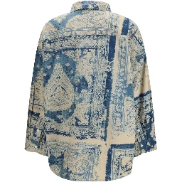 Multicolor Cotton Pattern Shirt