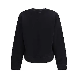 سويت شيرت قطني أسود