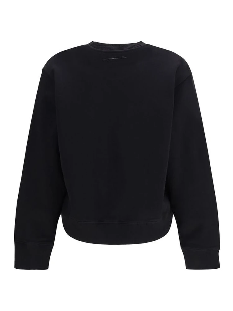 سويت شيرت قطني أسود alternative