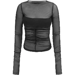 Black Nylon Shirt