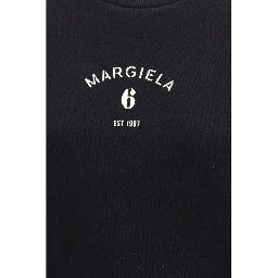 سويت شيرت قطني أسود