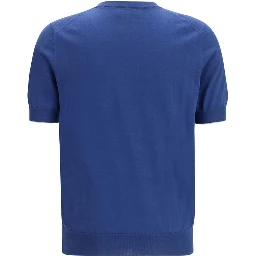 Blue Cotton T-Shirt