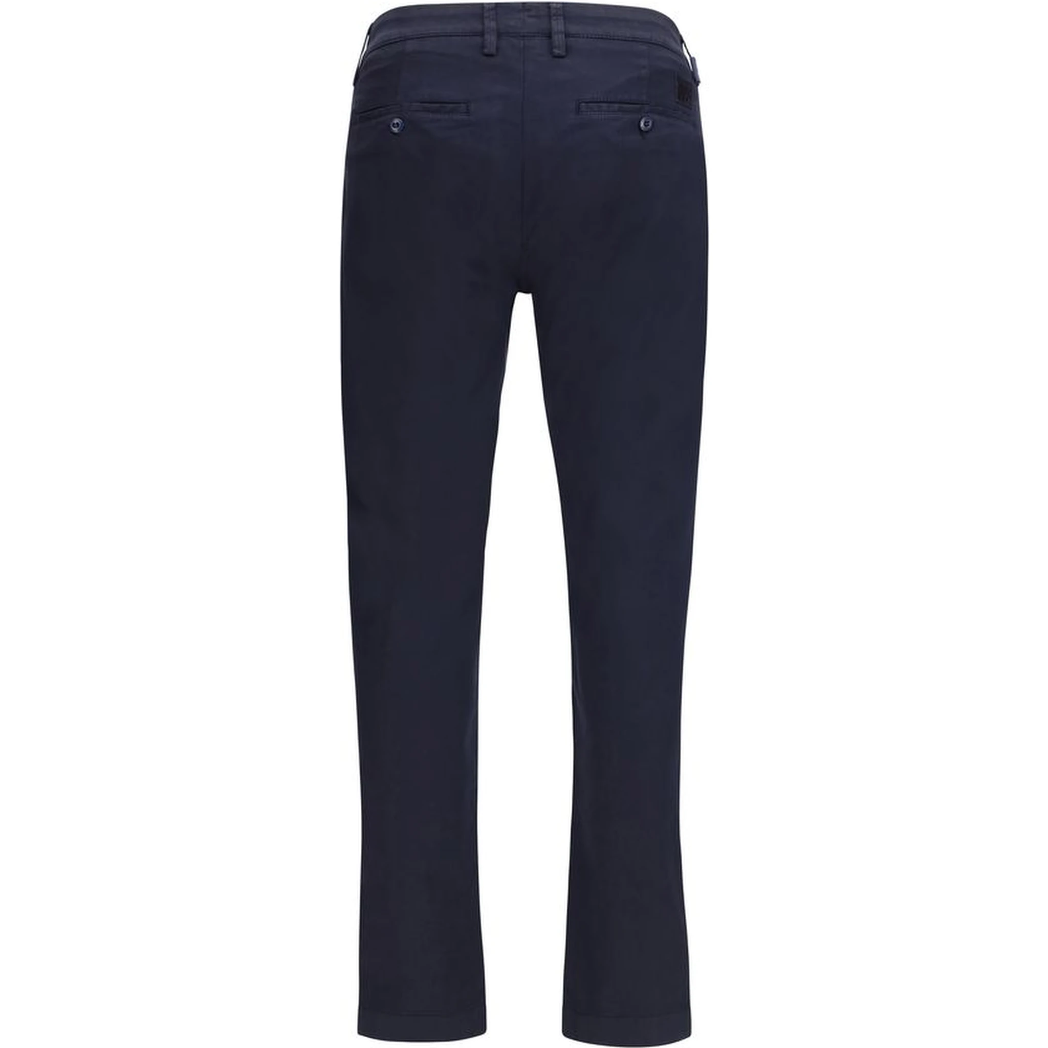 Blue Cotton Chino Pants