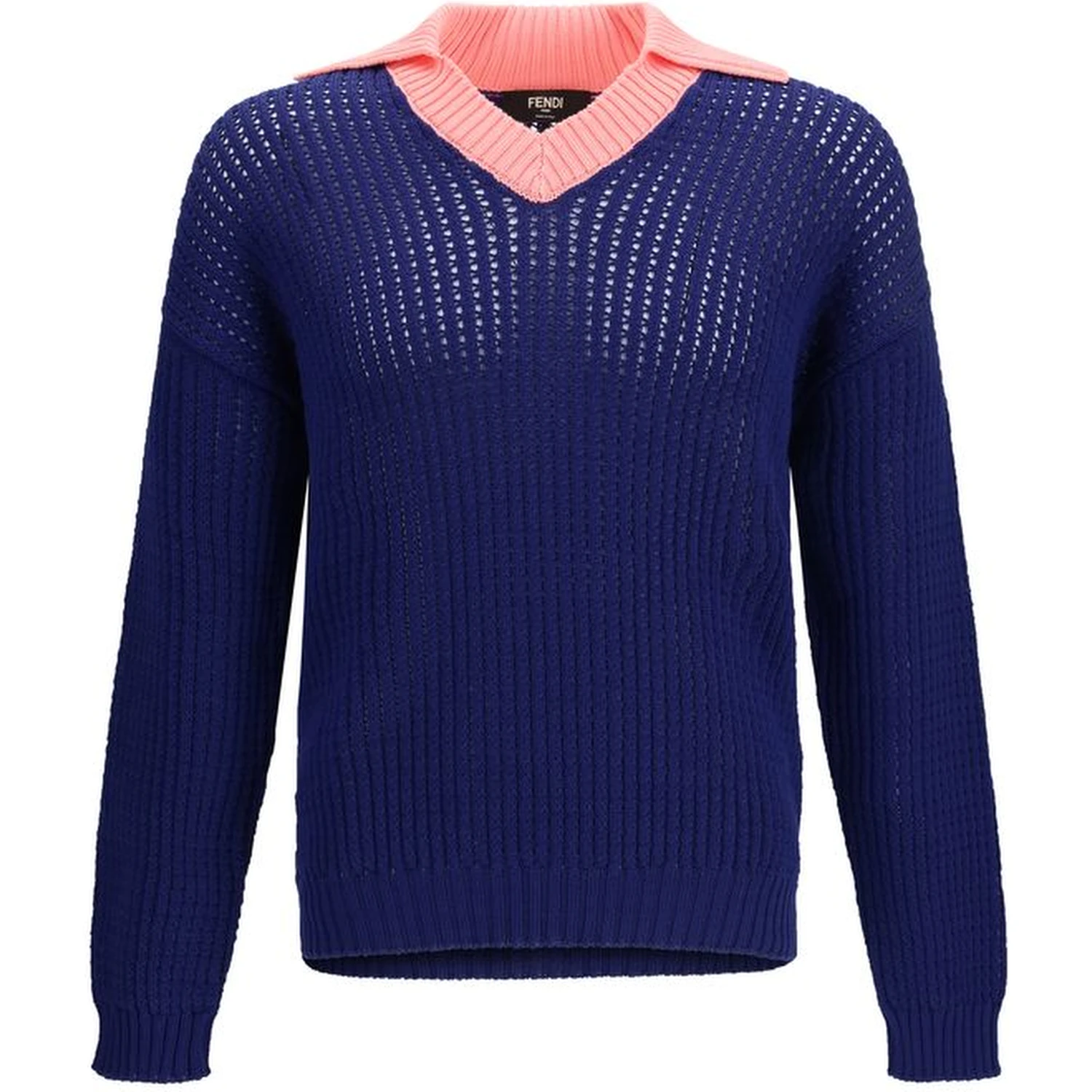 Blue Cotton Sweatshirt