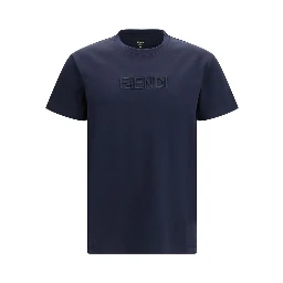 Blue Cotton T-Shirt